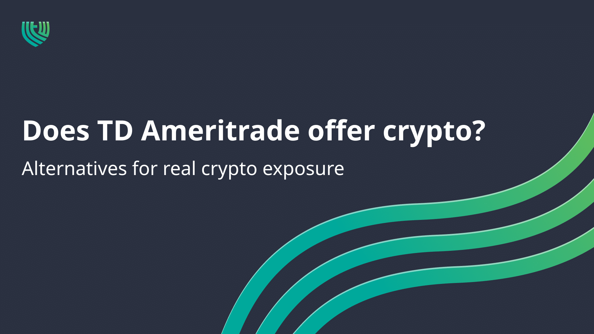 investiere in kryptowährung td ameritrade