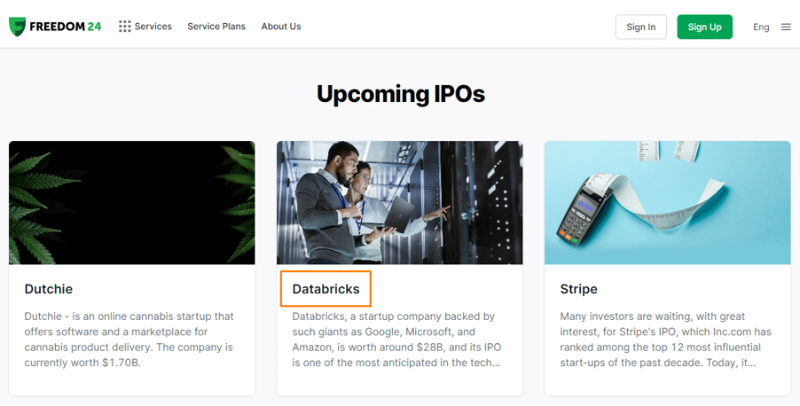 How to Invest in Databricks IPO: Buy Databricks Stock freedom24 ipo