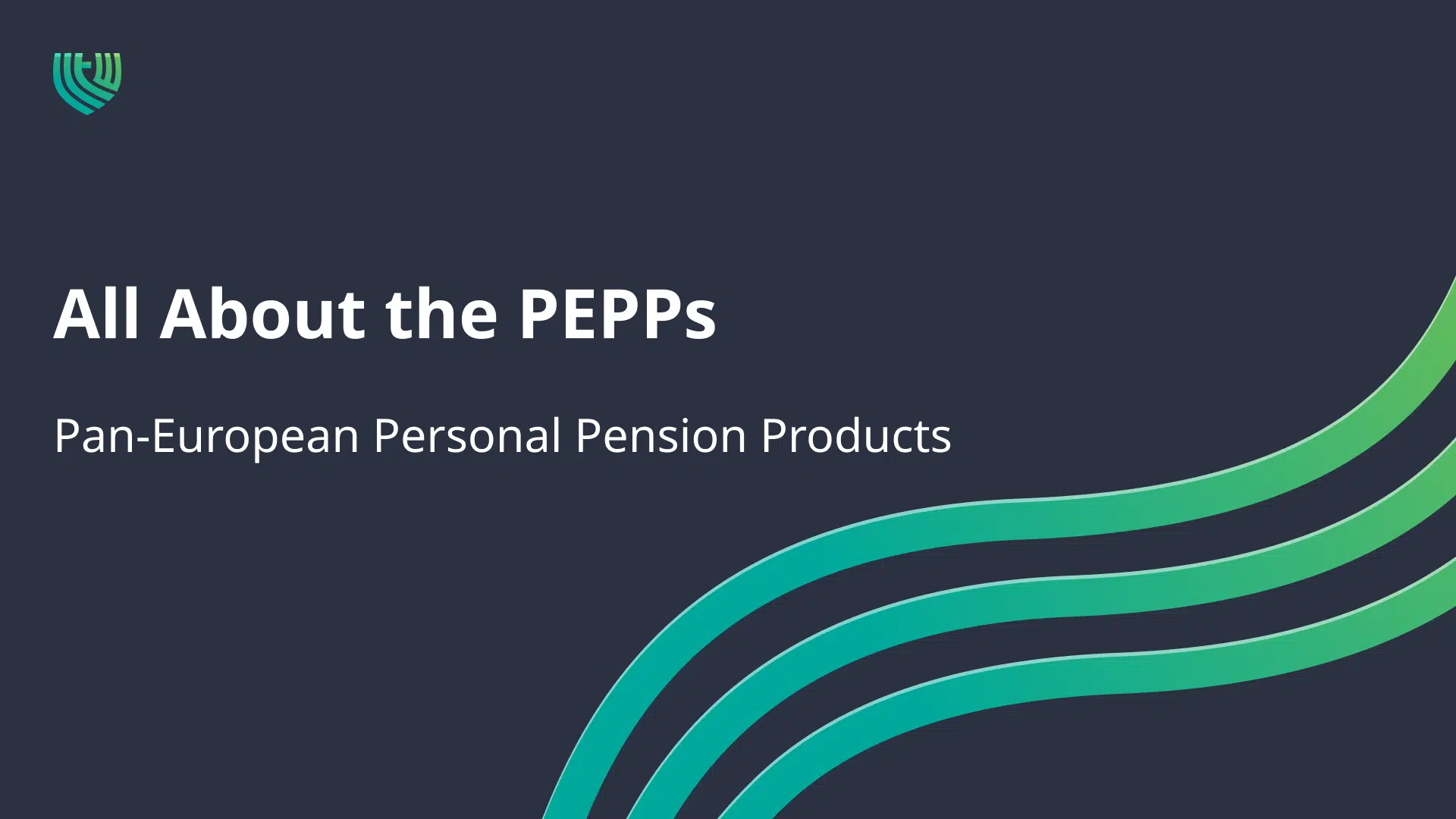 Pan-European Personal Pension Products