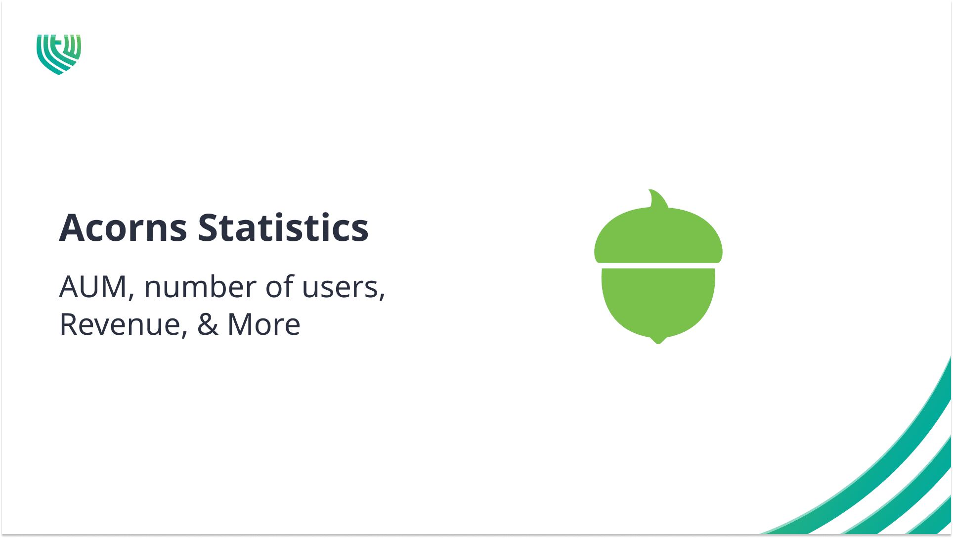 Acorns Statistics 2024 AUM, Users, Revenue, & More