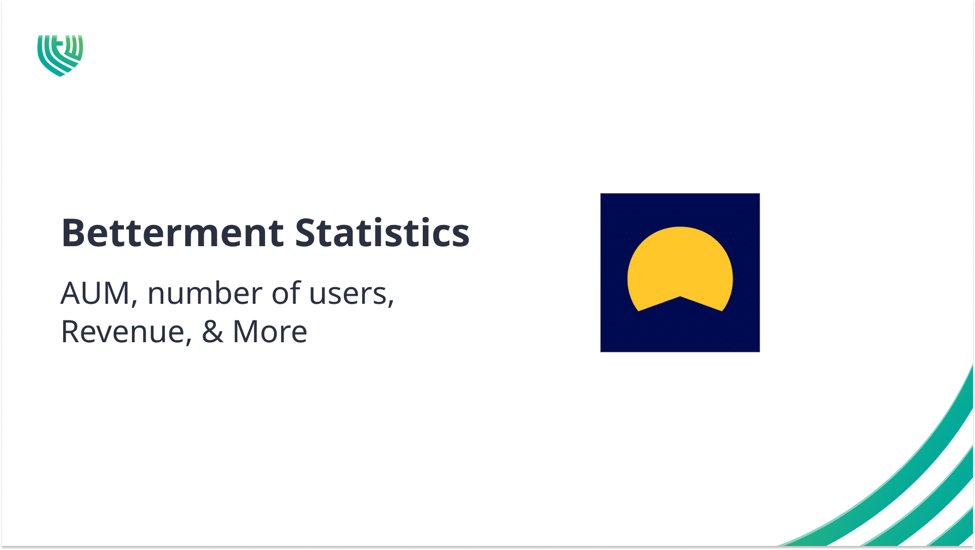 Betterment Statistics 