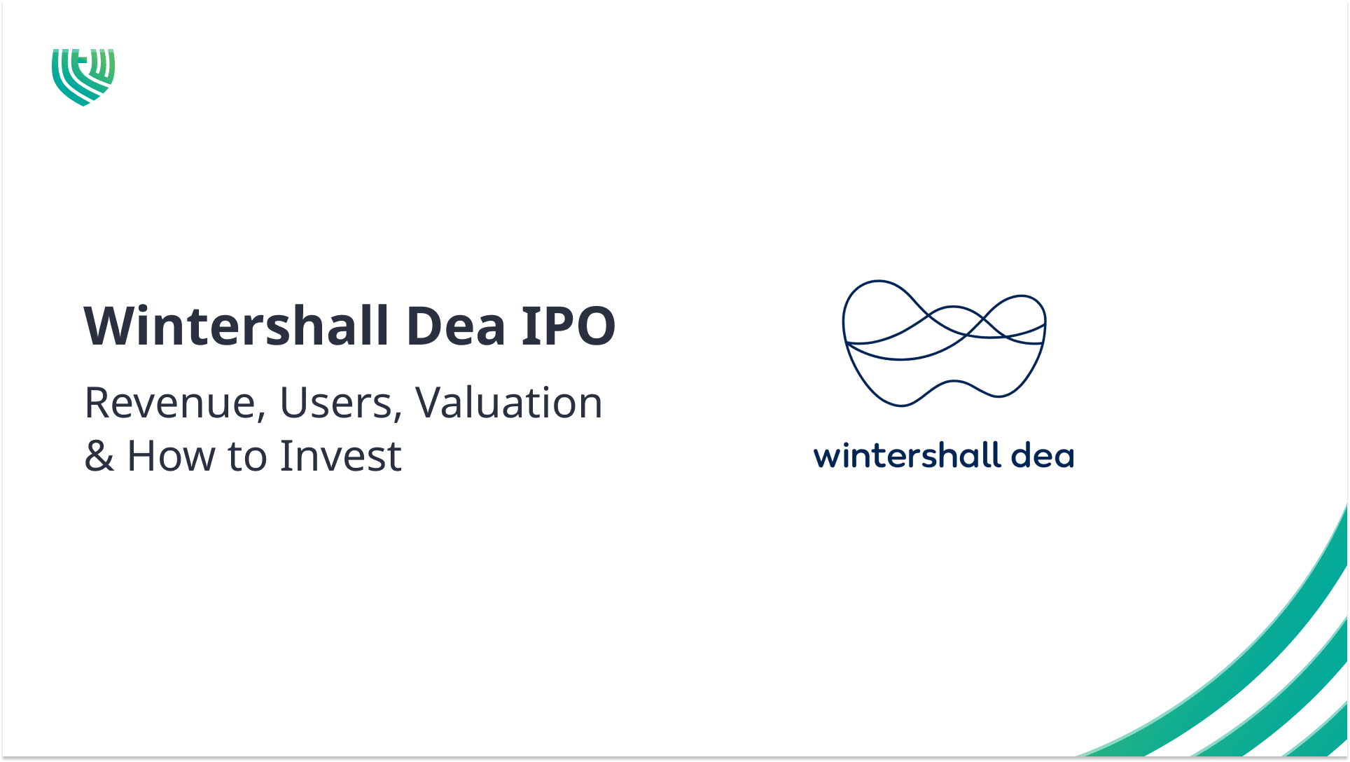 Wintershall Dea IPO: Revenue, Competitors, Valuation & How to Invest Wintershall Dea IPO: Revenue, Competitors, Valuation & How to Invest 1