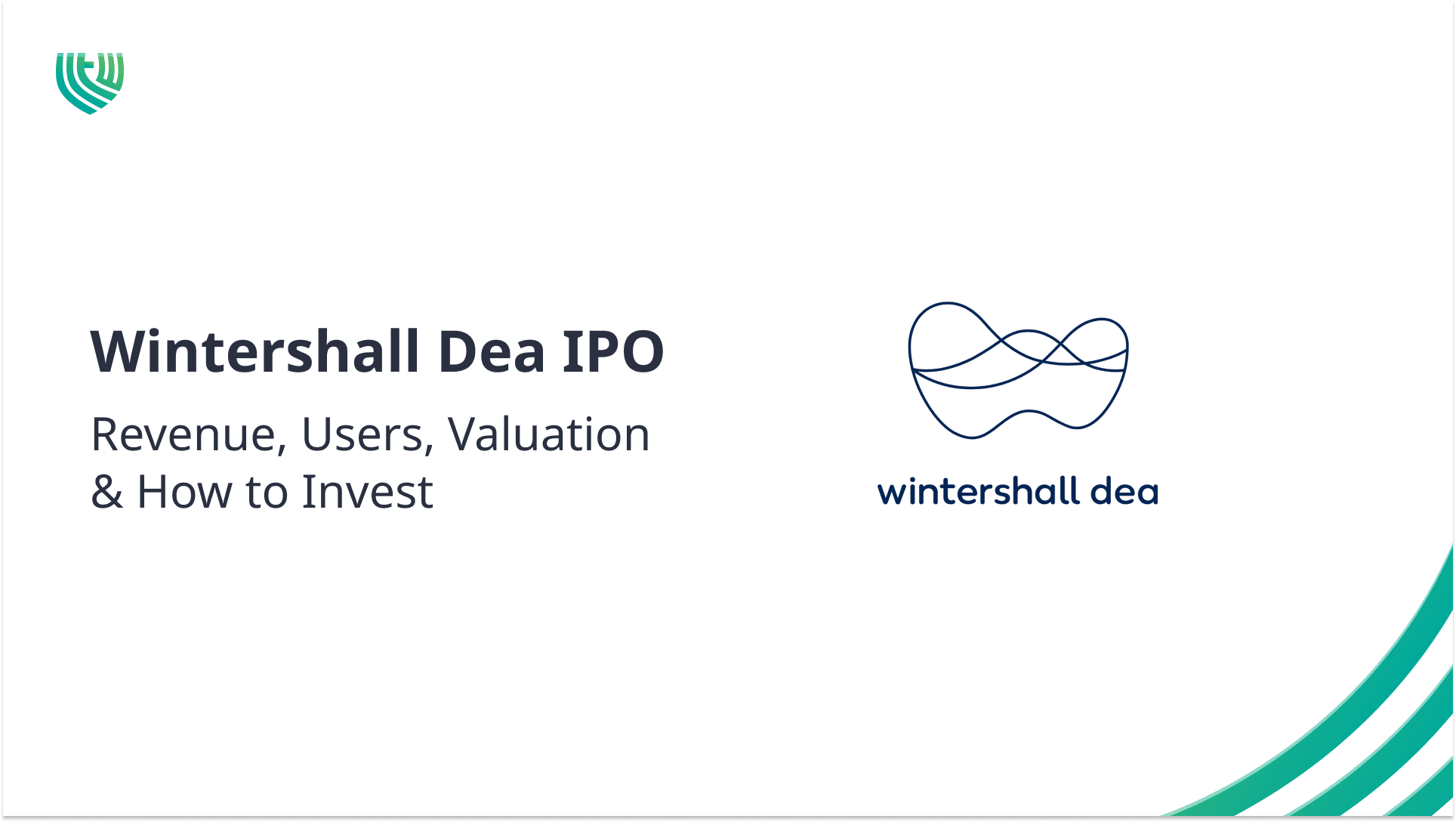 Wintershall Dea IPO: Revenue, Competitors, Valuation & How to Invest 1