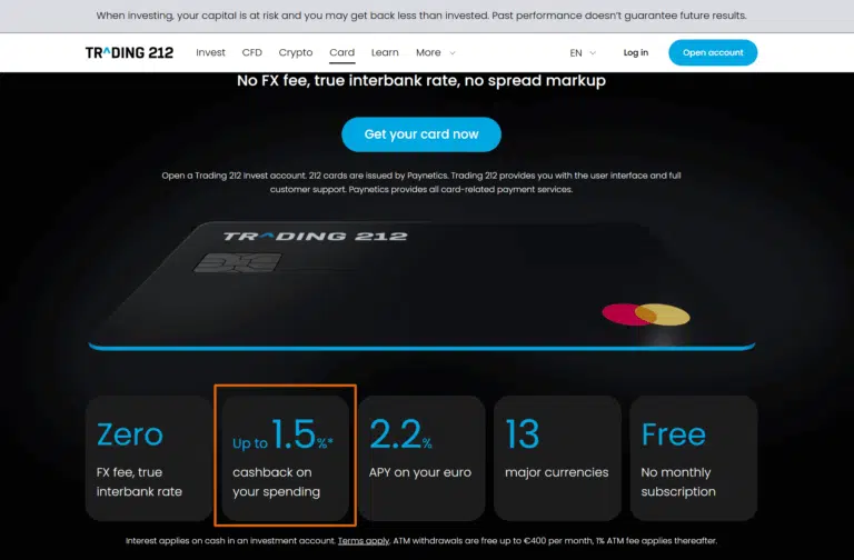 Trading 212 Cashback: How it works? What you need to know!